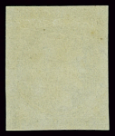 N°4d 25c bleu, réimpression de 1862, neuf * quasi **,