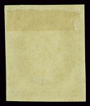 N°9e 10c bistre jaune, réimpression de 1862, neuf *,