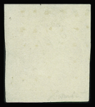 N°18 1f carmin avec voisin, obl. gros points carrés,