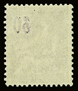 N°115 30c violet, chiffre 3 surencré, neuf **, TB