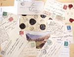 1810-1895, Anciens lots de VO de lettres du CANTAL,