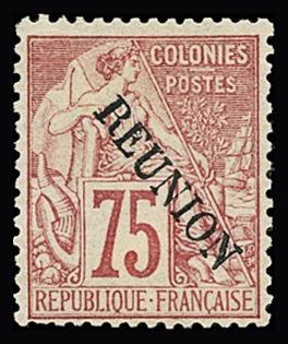 N°27 75c. rose, neuf *. TB. Signé Brun