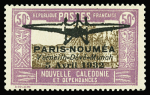 POSTE AERIENNE n°1/2 Paris Nouméa, neuf *, gomme légèrement