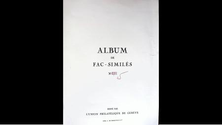 Faux FOURNIER : Album de Fac-Similés édité par l'Union