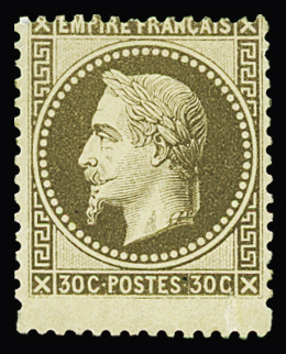 N°30 30c brun, neuf * quasi **, TB