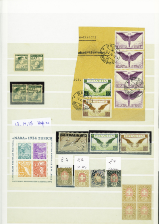 1843-1930 Attractive selection on stockcards of mostly