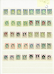1843-1930 Attractive selection on stockcards of mostly