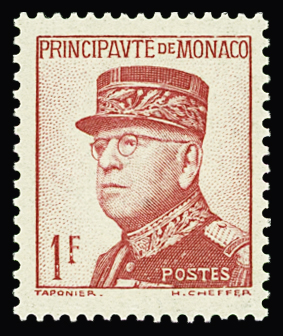 N°163a 1f rose au lieu de rose carminé, neuf **, TB.