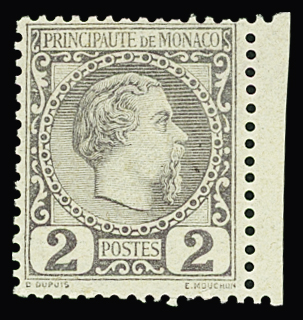 N°2a 2c violet, neuf  **, très frais, TTB