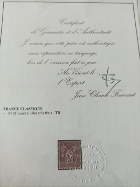 1849-99, Collection de neufs de France sur pages