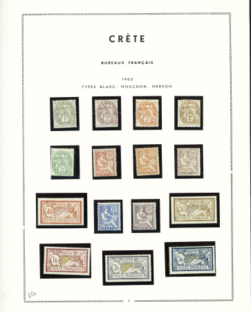 Collection complète en pages MOC des bureaux Français