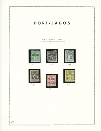 Pays complet de Port Lagos sur page MOC, du n°1 à 6