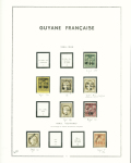 Collection sur pages MOC de Guyane Française entre