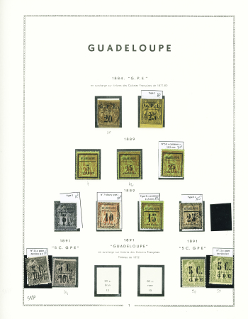 Collection avancée sur pages MOC, entre les n°1 à 54,