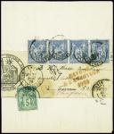 3 lettres chargées et 1 lettre recommandée AFF div