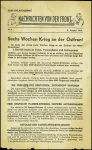 Tract de désinformation "Nachrichten von der Front
