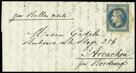 N°29 obl CAD rouge "Paris (SC)" (17 dec 70) sur ba