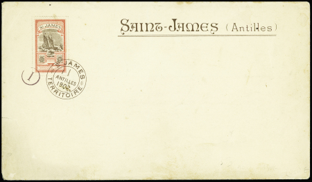 Env. pseudo entier postal avec simili timbre rose