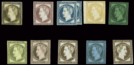 Projet Meillet et Pichot 25c Napoléon III, 20 exem