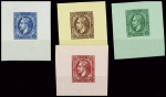Projet Renard gravé par Trottin, 15 timbres Empire