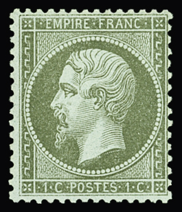 N°19 1c olive, neuf *, TB