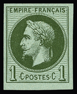 N°25d 1c bronze réimpression Granet nsg TBV