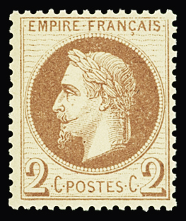 N°26B 2c rouge-brun neuf ** TB