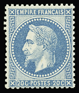 N°29A 20c bleu type I neuf ** TB