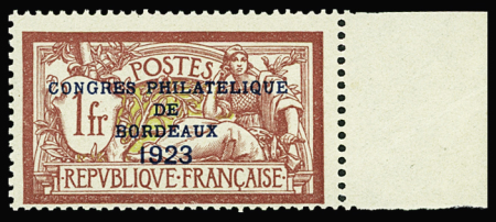 N°182 Congrès philatélique de Bordeaux bdf neuf **