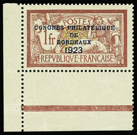 N°182 Congrès philatélique de Bordeaux cdf neuf **
