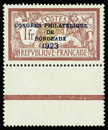 N°182 Congrès philatélique de Bordeaux neuf ** TB