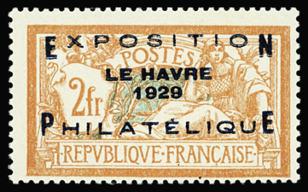N°257A exposition philatélique Le Havre neuf ** TB