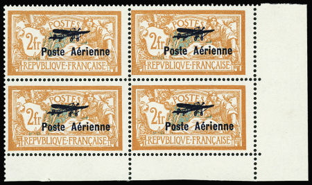 N°1/2 2f et 5f Mersons bloc de 4 cdf neuf ** TB