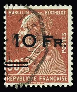 N°3 10f sur 90c rouge obl TB (certificat Miro)