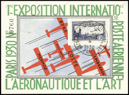N°6c 1f50 EIPA30 sur carte TB