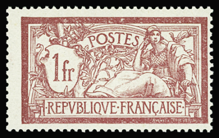 N°121c sans teinte de fond neuf ** TB