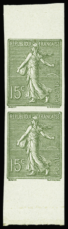 N°130 paire de carnet non dentelé neuf ** TB