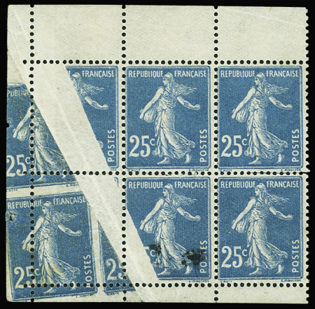 N°140e bloc de 6 de carnet pli accordéon (adh) neu