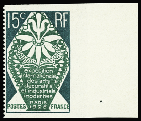 N°211a non dentelé sur 3 cotés bdf neuf ** TB