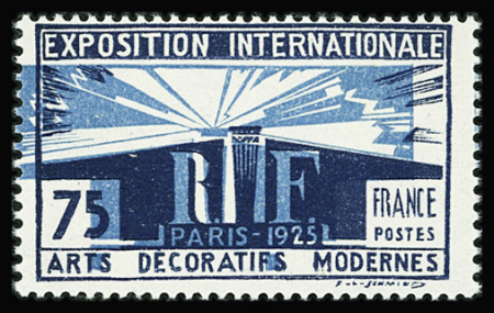 N°215 Centre très déplacé neuf ** TB