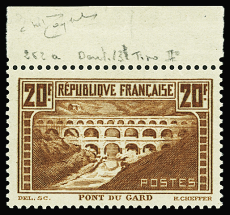 N°262c Type IIA neuf ** TB