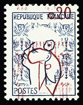 N°1282 Valeur en haut neuf ** TB