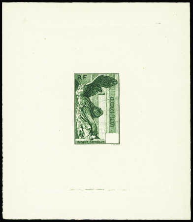 N°354 Victoire de Samothrace épreuve sans la valeu