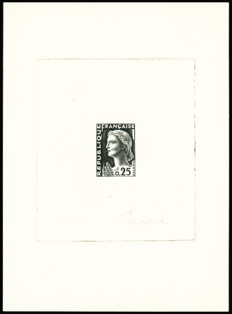 N°1263 0,25 Marianne de Decaris épreuve d'artiste 