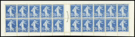 N°140-C1a 25c Semeuse bleu clair type IV neuf **