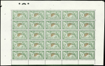 N°207/208  10f et 20f Merson 2 feuilles de 25 timb