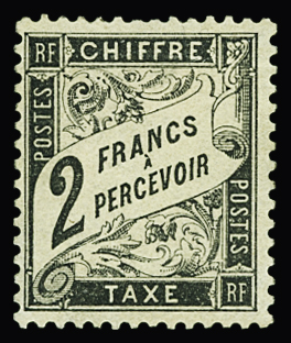 N°23 2f  noir neuf * TB