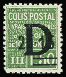 N°139 2f15 sur 1f50 vert neuf ** TB