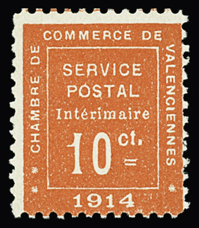 N°1 10c vermillon neuf ** TB