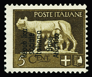 N°7 5c Sépia "Répub lica" neuf ** TB